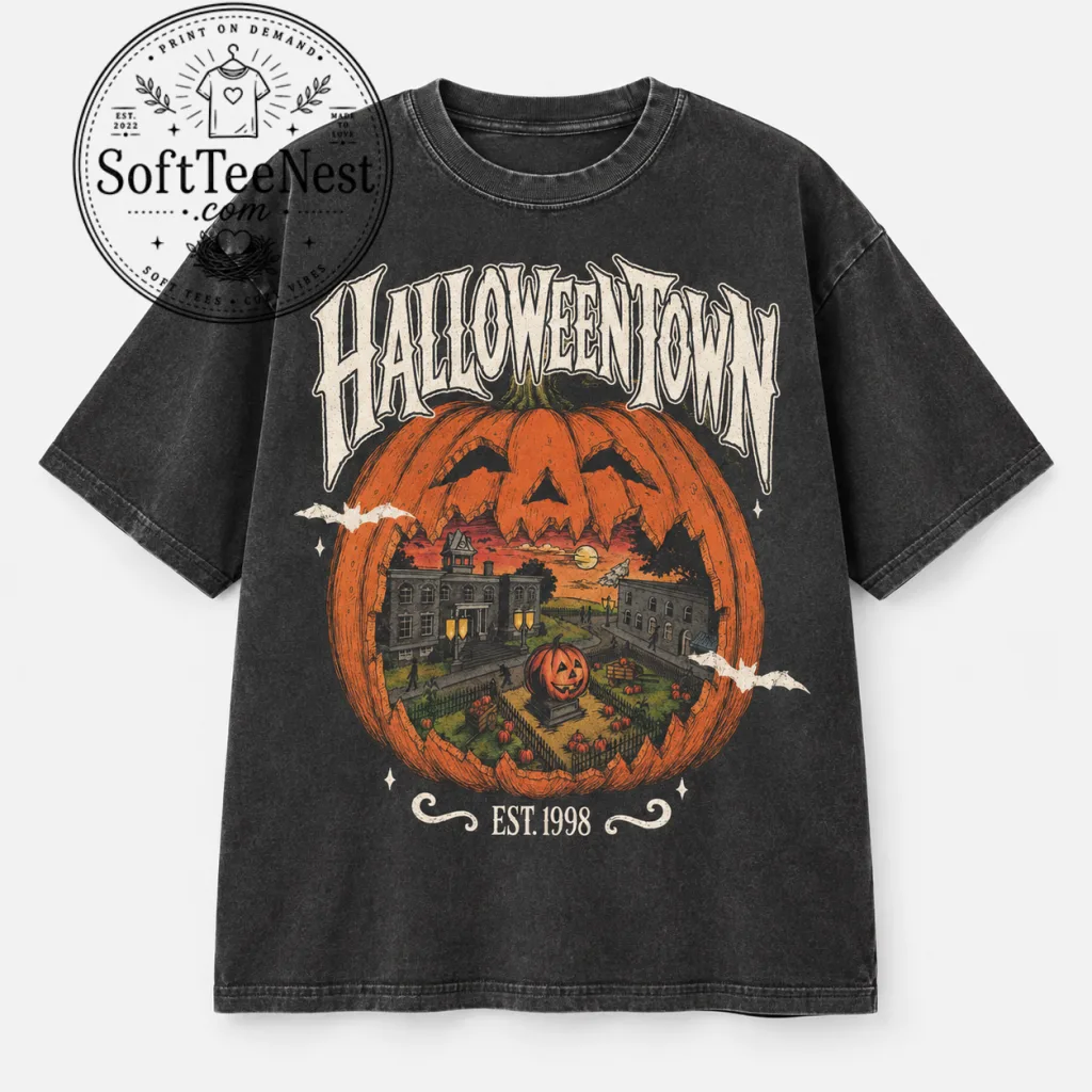 Thiết kế chưa có tên (20) Vintage Halloween Pumpkin PNG, Retro Jack O Lantern Graphic, Spooky Haunted Pumpkin Sublimation Design