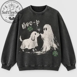 Boo-P Ghost Dog Halloween T-Shirt