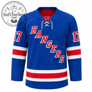 New York Rangers Hockey Jersey – Retro Blue Ice Hockey Shirt