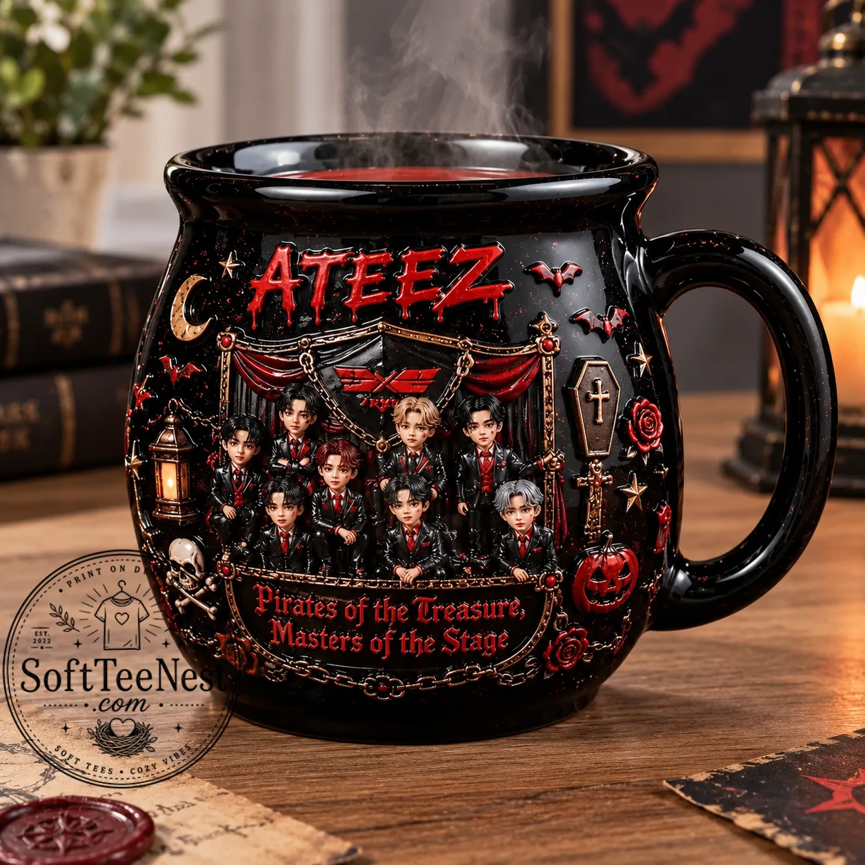 Pirates of the Treasure Masters of the Stage Cauldron Mug