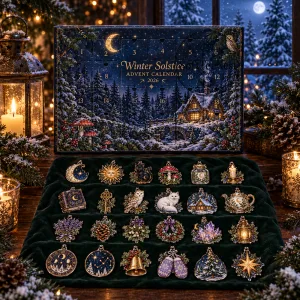 2026 Winter Solstice Cottagecore Advent Calendar – Witchy Winter Countdown