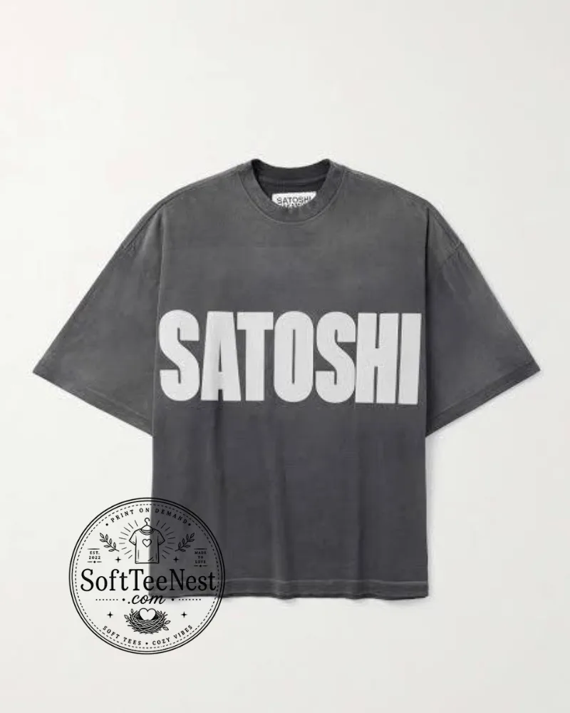 Thiết kế chưa có tên (65) Jungkook Satoshi Oversized T-Shirt – Vintage Washed Black K-Pop Streetwear Tee